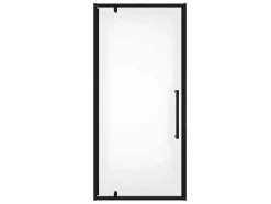 Shower & Design Douchewand-Draaibare Douchedeur Van Matzwart Metaal - Industriele Stijl - 90 X 195 Cm - Tamri