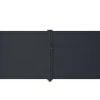 EXPERTLAND Hekjes & Poorten-Draaipoort Van Aluminium Antraciet - L355 X 166 Cm - Nazario