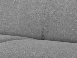 Vente-unique Speciale Modellen Zitbanken & Fauteuils-Driezits Express-Bedbank Van Stof Vizir - Grijs - Slaapafmeting 140 Cm