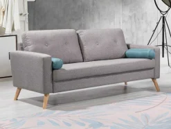 Vente-unique Scandinavisch-Driezitsbank Tatum Van Stof - Grijs