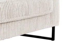 Maison Céphy Speciale Modellen Zitbanken & Fauteuils-Driezitsbank Van Beige Ribfluweel Tessio Van Maison Cephy