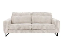 Maison Céphy Speciale Modellen Zitbanken & Fauteuils-Driezitsbank Van Beige Ribfluweel Tessio Van Maison Cephy