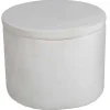 Venture Home Poef-Dunken Poef, Hocker Met Opbergruimte O51Cm Velours Beige.