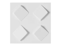 Vente-unique Wandpaneel-3D-Wandpaneel Om Te Beschilderen - Set Van 3M - Set Van 12 Stuks - Malton