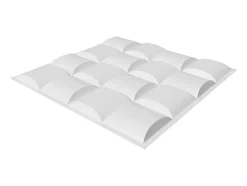 Vente-unique Wandpaneel-3D-Wandpaneel Om Te Beschilderen - Set Van 3M - Set Van 12 Stuks - Corby