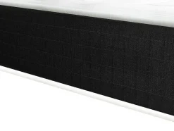 DREAMEA Elektrisch Relaxatiebed-Elektrisch Relaxbed Met Pocketveren En Vormgeheugenmatras Phanes Van - Okin Motoren - Zwart 2 X 80 X 200 Cm