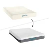 DREAMEA Elektrisch Relaxatiebed-Elektrische Bed - Bedbodem En Matras - Met Vormgeheugen Jimbaran Ii Van - Motor Okin - 140 X 200 Cm