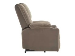 ModernLuxe Aanbiedingen: Zitbank & Fauteuil-Elektrische Relaxfauteuil - Met Thermische Massagefunctie - Voorzien Van 2 Bekerhouders En Afstandsbediening - Taupe