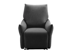 Vente-unique Aanbiedingen: Zitbank & Fauteuil-Elektrische Relaxfauteuil In Antraciete Stof Modoc