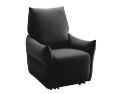 Vente-unique Aanbiedingen: Zitbank & Fauteuil-Elektrische Relaxfauteuil In Antraciete Stof Modoc