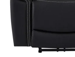 Vente-unique Relaxfauteuil-Elektrische Relaxstoel Van Leer Isiris - Zwart