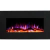 FLAMATECH Haard-Elektrische Sfeerhaard Chandela - L84 X D14 X H45 Cm - Zwart