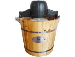 Vente-unique Klein Huishoudelijk Apparaat-Elektrische Sorbetmaker Givreto Van Hout 3.5L