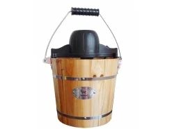 Vente-unique Klein Huishoudelijk Apparaat-Elektrische Sorbetmaker Givreto Van Hout 3.5L