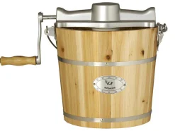 Vente-unique Klein Huishoudelijk Apparaat-Elektrische Sorbetmaker Givreto Van Hout 3.5L