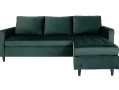House Nordic Zitbank-Firenze Chaise Longue Bank Velours, Groen.