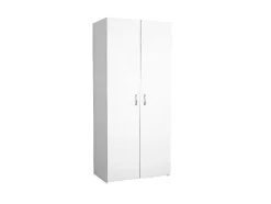 EPIKASA Kledingkast-Flavia Kledingkast, Wit, 80X47X180 Cm,