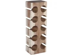 OZAIA Opbergaccessoire-Flessenrek Van Suarhout - 10 Flessen - B19 X D27 X H70 Cm - Naturel - Cagayan