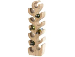 OZAIA Opbergaccessoire-Flessenrek Van Suarhout - 12 Flessen - B28 X D19 X H100 Cm - Naturel - Guimaras