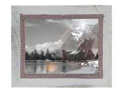 Vente-unique Fotokader-Fotolijst H247 Shabby Look, Wit