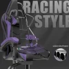 Vente-unique Bureaustoel-Gaming- En Bureaustoel Ergonomische Computerbureaustoel Met Hoofdsteun En Lumbale Ondersteuning