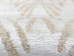 OZAIA Gangtapijt-Gangtapijt Art-Decostijl Lysa - Polypropyleen - 80 X 200 Cm - Beige En Goudkleurig