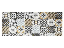 OZAIA Gangtapijt-Gangtapijt Met Vloertegeleffect Ornico - 80 X 200 Cm - Meerkleurig