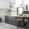 OZAIA Gangtapijt-Gangtapijt Santander In Vinyl Met Tegeleffect Santander - 66X160Cm - Multikleuren
