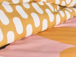 OZAIA Beddengoed-Geometrisch En Omkeerbaar Dekbedovertrek - Katoen 57 Draden /Cm - Dekbedhoes 220 X 240 Cm + 2 Kussenslopen 63 X 63 Cm - Meerdere Kleuren - Arlao