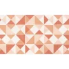 OZAIA Gangtapijt-Geometrisch Gangtapijt Van Vinyl - 66 X 160 Cm - Oranje - Myrala