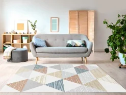 OZAIA Groot Tapijt-Geometrisch Tapijt - 160 X 230 Cm - Meerdere Kleuren - Geomia