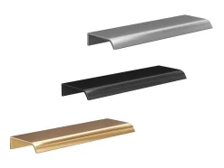 Vente-unique Wastafelmeubel-Gestreept Hangend Meubel Onder Wastafel - Licht Naturel - L60 Cm - Zevara