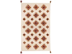 OZAIA Huistextiel-Getufte En Bedrukte Bankhoes - 130 X 180 Cm - Katoen - Meerdere Kleuren - Magna