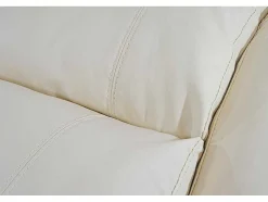 Vente-unique Fauteuil Kunstleer-Glasgow Fauteuil, Creme