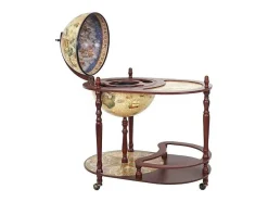 Vente-unique Keukenaccessoire En -Opbergruimte-Globe Bar Met Tafel Mcw-D84