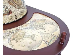 Vente-unique Keukenaccessoire En -Opbergruimte-Globe Bar Met Tafel Mcw-D84