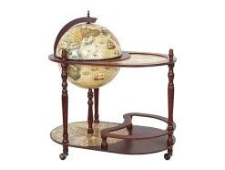 Vente-unique Keukenaccessoire En -Opbergruimte-Globe Bar Met Tafel Mcw-D84