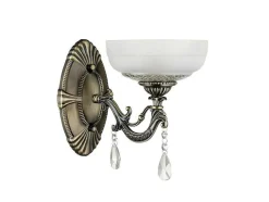 EPIKASA Tuinlamp-Graciela Spot, Messing, Wit, 29X17,5X22 Cm,