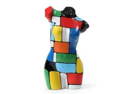 OZAIA Standbeeld-Grote Buste Van Hars L26 X B17 X H48 Cm Meerdere Kleuren Taviano