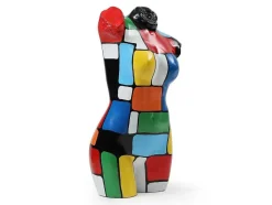 OZAIA Standbeeld-Grote Buste Van Hars L26 X B17 X H48 Cm Meerdere Kleuren Taviano