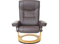 Vente-unique Fauteuil Leer-Halifax Fauteuil, Bruin, Naturel Bruin