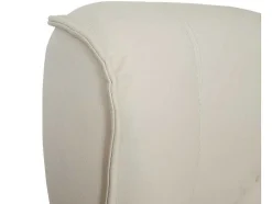 Vente-unique Fauteuil Leer-Halifax Fauteuil, Creme, Honingkleurig