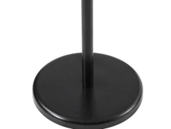 Vente-unique Accessoires & Spiegels-Handdoekhouder Van Zwart Metaal - 2 Stangen - Benosi