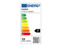 OZAIA Hanglamp-Hanglamp Met Ledverlichting Van Metaal En Aluminium - D45 Cm - Wit En Naturel - Derry