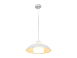 OZAIA Hanglamp-Hanglamp Van Metaal - D34 X H120 Cm - Wit - Briliva