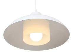 OZAIA Hanglamp-Hanglamp Van Metaal - D34 X H120 Cm - Wit - Briliva