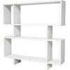 Homemania Boekenkast & Vitrine-Hera Boekenkast, Wit, 100X22X111 Cm, Epikasa
