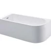 Shower & Design Hoekbad-Hoekbad - 201 Liter - 150 X 75 X 58 Cm - Wit - Linkse Hoek - Anika