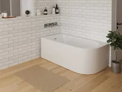 Shower & Design Hoekbad-Hoekbad - 240L - 170 X 75 X 58 Cm - Linkse Hoek - Anika