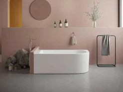 Shower & Design Hoekbad-Hoekbad - 240L - 170 X 75 X 58 Cm - Linkse Hoek - Anika